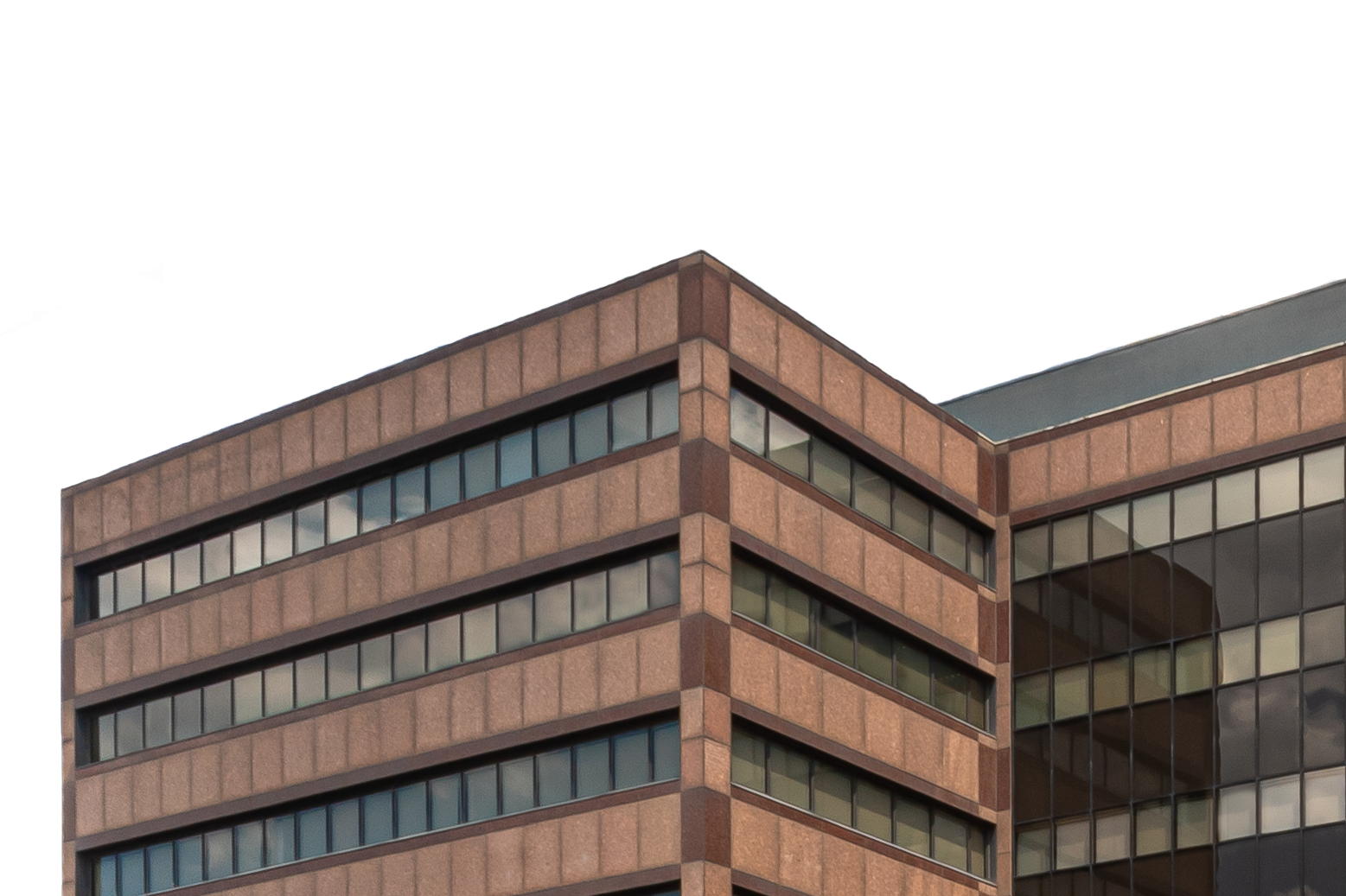 Exterior of 6400 Shafer Court office building in Rosemont near O’Hare.